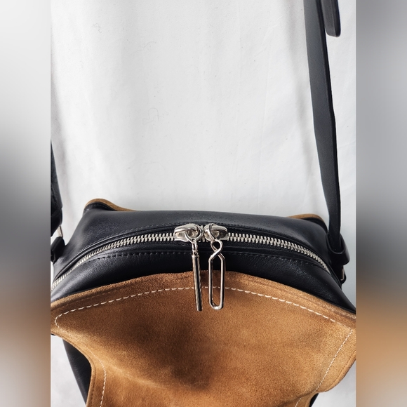Phillip Lim Leather And Suede Square Crossbody Purse - Picture 3 of 16